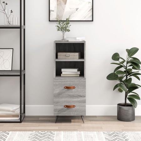 Sonoma graues Sideboard aus Holzwerkstoff, 34,5 x 34 x 90 cm von vidaXL, Sideboards - Ref: Foro24-828642, Preis: 54,12 €, Rab...