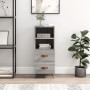 Sonoma gray engineered wood sideboard 34.5x34x90 cm by vidaXL, Sideboards - Ref: Foro24-828642, Price: 54,06 €, Discount: %