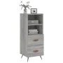 Sonoma graues Sideboard aus Holzwerkstoff, 34,5 x 34 x 90 cm von vidaXL, Sideboards - Ref: Foro24-828642, Preis: 48,24 €, Rab...
