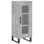 Concrete gray plywood sideboard 34.5x34x90 cm by vidaXL, Sideboards - Ref: Foro24-828824, Price: 62,71 €, Discount: %