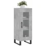 Concrete gray plywood sideboard 34.5x34x90 cm by vidaXL, Sideboards - Ref: Foro24-828824, Price: 62,71 €, Discount: %