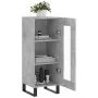 Concrete gray plywood sideboard 34.5x34x90 cm by vidaXL, Sideboards - Ref: Foro24-828824, Price: 62,71 €, Discount: %
