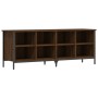 Oak brown engineered wood shoe rack 131x35x50 cm by vidaXL, Shoe racks and shoe organizers - Ref: Foro24-831852, Price: 50,58...