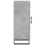 Concrete gray plywood sideboard 34.5x34x90 cm by vidaXL, Sideboards - Ref: Foro24-828824, Price: 62,71 €, Discount: %
