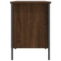 Oak brown engineered wood shoe rack 131x35x50 cm by vidaXL, Shoe racks and shoe organizers - Ref: Foro24-831852, Price: 50,58...