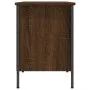 Oak brown engineered wood shoe rack 131x35x50 cm by vidaXL, Shoe racks and shoe organizers - Ref: Foro24-831852, Price: 50,58...