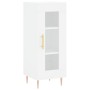 Sideboard aus weißem Holzwerkstoff 34,5x34x90 cm von vidaXL, Sideboards - Ref: Foro24-828780, Preis: 58,50 €, Rabatt: %