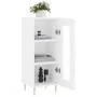 Sideboard aus weißem Holzwerkstoff 34,5x34x90 cm von vidaXL, Sideboards - Ref: Foro24-828780, Preis: 57,78 €, Rabatt: %