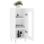 Sideboard aus weißem Holzwerkstoff 34,5x34x90 cm von vidaXL, Sideboards - Ref: Foro24-828780, Preis: 58,50 €, Rabatt: %