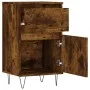Sideboards 2 Stück, Holzwerkstoff, geräucherte Eiche, 40 x 35 x 70 cm von vidaXL, Sideboards - Ref: Foro24-831159, Preis: 62,...