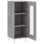 Sonoma gray engineered wood sideboard 34.5x34x90 cm by vidaXL, Sideboards - Ref: Foro24-828786, Price: 57,66 €, Discount: %