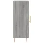 Sonoma gray engineered wood sideboard 34.5x34x90 cm by vidaXL, Sideboards - Ref: Foro24-828786, Price: 57,66 €, Discount: %