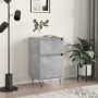 Engineered wood sideboard in concrete gray, 40x35x70 cm by vidaXL, Sideboards - Ref: Foro24-831156, Price: 49,20 €, Discount: %