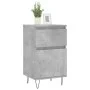 Engineered wood sideboard in concrete gray, 40x35x70 cm by vidaXL, Sideboards - Ref: Foro24-831156, Price: 48,58 €, Discount: %