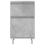 Engineered wood sideboard in concrete gray, 40x35x70 cm by vidaXL, Sideboards - Ref: Foro24-831156, Price: 48,58 €, Discount: %