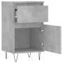 Engineered wood sideboard in concrete gray, 40x35x70 cm by vidaXL, Sideboards - Ref: Foro24-831156, Price: 48,58 €, Discount: %