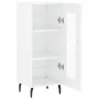Hochglanzweißes Sperrholz-Sideboard 34,5 x 34 x 90 cm von vidaXL, Sideboards - Ref: Foro24-828814, Preis: 66,20 €, Rabatt: %