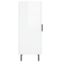 Glossy white plywood sideboard 34.5x34x90 cm by vidaXL, Sideboards - Ref: Foro24-828814, Price: 66,97 €, Discount: %