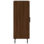 Braunes Sideboard aus Holzwerkstoff Eiche 34,5x34x90 cm von vidaXL, Sideboards - Ref: Foro24-828819, Preis: 62,98 €, Rabatt: %