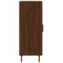 Engineered wood brown oak sideboard 34.5x34x90 cm by vidaXL, Sideboards - Ref: Foro24-828819, Price: 62,18 €, Discount: %