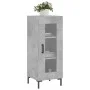 Aparador de madera contrachapada gris hormigón 34,5x34x90 cm de vidaXL, Aparadores - Ref: Foro24-828800, Precio: 59,71 €, Des...