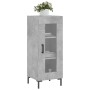 Betongraues Sperrholz-Sideboard 34,5 x 34 x 90 cm von vidaXL, Sideboards - Ref: Foro24-828800, Preis: 60,49 €, Rabatt: %