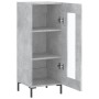 Betongraues Sperrholz-Sideboard 34,5 x 34 x 90 cm von vidaXL, Sideboards - Ref: Foro24-828800, Preis: 60,49 €, Rabatt: %