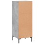 Betongraues Sperrholz-Sideboard 34,5 x 34 x 90 cm von vidaXL, Sideboards - Ref: Foro24-828800, Preis: 60,49 €, Rabatt: %