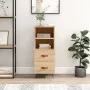 Sonoma Sideboard aus Eiche 34,5x34x90 cm von vidaXL, Sideboards - Ref: Foro24-828639, Preis: 51,96 €, Rabatt: %