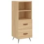 Sonoma Sideboard aus Eiche 34,5x34x90 cm von vidaXL, Sideboards - Ref: Foro24-828639, Preis: 51,96 €, Rabatt: %
