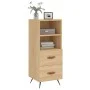 Sonoma Sideboard aus Eiche 34,5x34x90 cm von vidaXL, Sideboards - Ref: Foro24-828639, Preis: 51,96 €, Rabatt: %
