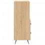 Plywood oak Sonoma color sideboard 34.5x34x90 cm by vidaXL, Sideboards - Ref: Foro24-828639, Price: 52,33 €, Discount: %