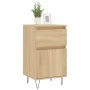 Sideboards 2 pcs engineered wood Sonoma oak 40x35x70 cm by vidaXL, Sideboards - Ref: Foro24-831155, Price: 63,44 €, Discount: %