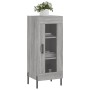 Engineered wood gray Sonoma sideboard 34.5x34x90 cm by vidaXL, Sideboards - Ref: Foro24-828810, Price: 65,22 €, Discount: %