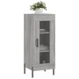 Sonoma Sideboard aus grauem Holzwerkstoff 34,5x34x90 cm von vidaXL, Sideboards - Ref: Foro24-828810, Preis: 64,43 €, Rabatt: %