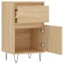 Sideboards 2 pcs engineered wood Sonoma oak 40x35x70 cm by vidaXL, Sideboards - Ref: Foro24-831155, Price: 63,44 €, Discount: %