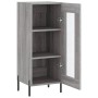 Engineered wood gray Sonoma sideboard 34.5x34x90 cm by vidaXL, Sideboards - Ref: Foro24-828810, Price: 65,22 €, Discount: %