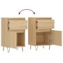 Sideboards 2 pcs engineered wood Sonoma oak 40x35x70 cm by vidaXL, Sideboards - Ref: Foro24-831155, Price: 63,44 €, Discount: %