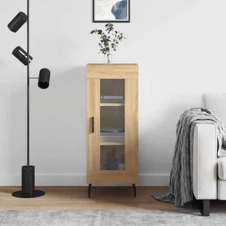 Sonoma oak plywood sideboard 34.5x34x90 cm by vidaXL, Sideboards - Ref: Foro24-828815, Price: 60,35 €, Discount: %