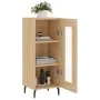 Sonoma oak plywood sideboard 34.5x34x90 cm by vidaXL, Sideboards - Ref: Foro24-828815, Price: 60,35 €, Discount: %