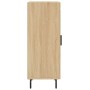 Aparador madera contrachapada color roble Sonoma 34,5x34x90 cm de vidaXL, Aparadores - Ref: Foro24-828815, Precio: 61,04 €, D...