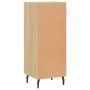 Sideboard aus Sonoma-Eichensperrholz, 34,5 x 34 x 90 cm von vidaXL, Sideboards - Ref: Foro24-828815, Preis: 61,04 €, Rabatt: %