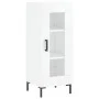 Glossy white plywood sideboard 34.5x34x90 cm by vidaXL, Sideboards - Ref: Foro24-828798, Price: 65,55 €, Discount: %