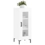Hochglanzweißes Sperrholz-Sideboard 34,5 x 34 x 90 cm von vidaXL, Sideboards - Ref: Foro24-828798, Preis: 66,38 €, Rabatt: %