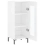 Glossy white plywood sideboard 34.5x34x90 cm by vidaXL, Sideboards - Ref: Foro24-828798, Price: 65,55 €, Discount: %