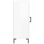 Glossy white plywood sideboard 34.5x34x90 cm by vidaXL, Sideboards - Ref: Foro24-828798, Price: 65,55 €, Discount: %
