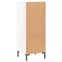 Hochglanzweißes Sperrholz-Sideboard 34,5 x 34 x 90 cm von vidaXL, Sideboards - Ref: Foro24-828798, Preis: 65,55 €, Rabatt: %