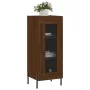 Oak brown engineered wood sideboard 34.5x34x90 cm by vidaXL, Sideboards - Ref: Foro24-828811, Price: 64,24 €, Discount: %