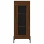 Oak brown engineered wood sideboard 34.5x34x90 cm by vidaXL, Sideboards - Ref: Foro24-828811, Price: 64,24 €, Discount: %