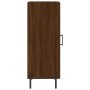 Oak brown engineered wood sideboard 34.5x34x90 cm by vidaXL, Sideboards - Ref: Foro24-828811, Price: 65,06 €, Discount: %